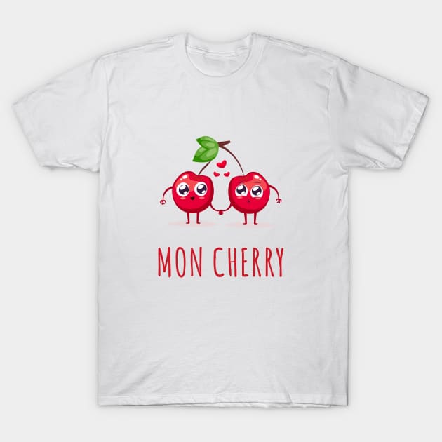 Mon Cherry T-Shirt by Alessandro Aru